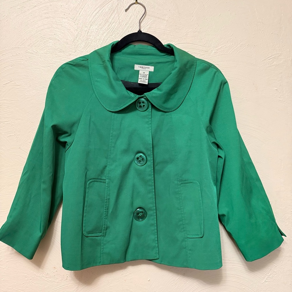Vertigo Paris 3/4 Sleeve Women's Swing Jacket / Blazer Medium